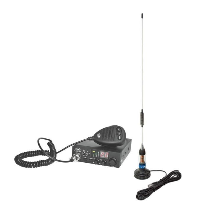 Radio CB PNI Escort 8000L ASQ + Antenne CB Midland LC59 avec Aimant - Achat  / Vente radio cb Radio CB PNI Escort 8000L A - Cdiscount