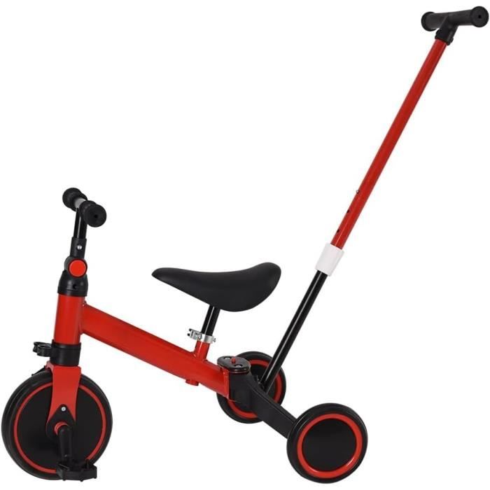 Draisienne Vélo pour Enfant à partir de 1 an, Jouet avec 4 Roues pour Vélo bébé