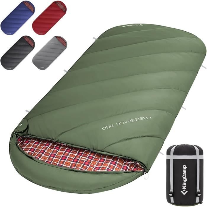 Sportneer Sac de couchage, couverture, 220 x 84 cm, portable, 4 saisons, avec fermeture éclair, pour bras et pieds, pour adultes, camping, randonnée, voyage, rose