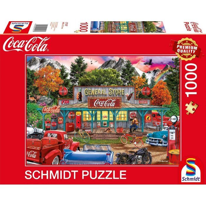 Puzzle Schmidt Spiele SCHM57597 1000 pièces Vintage Coca Cola Neuf - vue 3