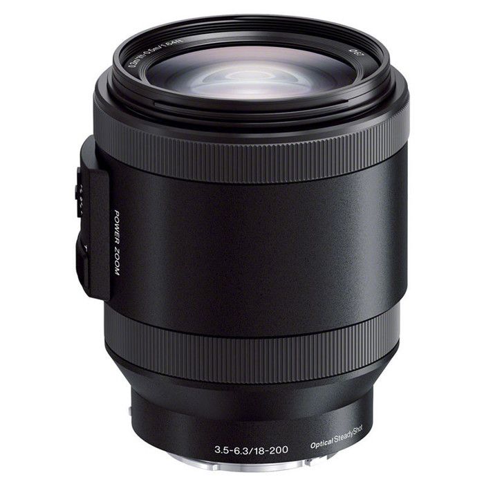 Objectif Hybride Sony E 18 200mm f3.5 6.3 PZ OSS - vue 5