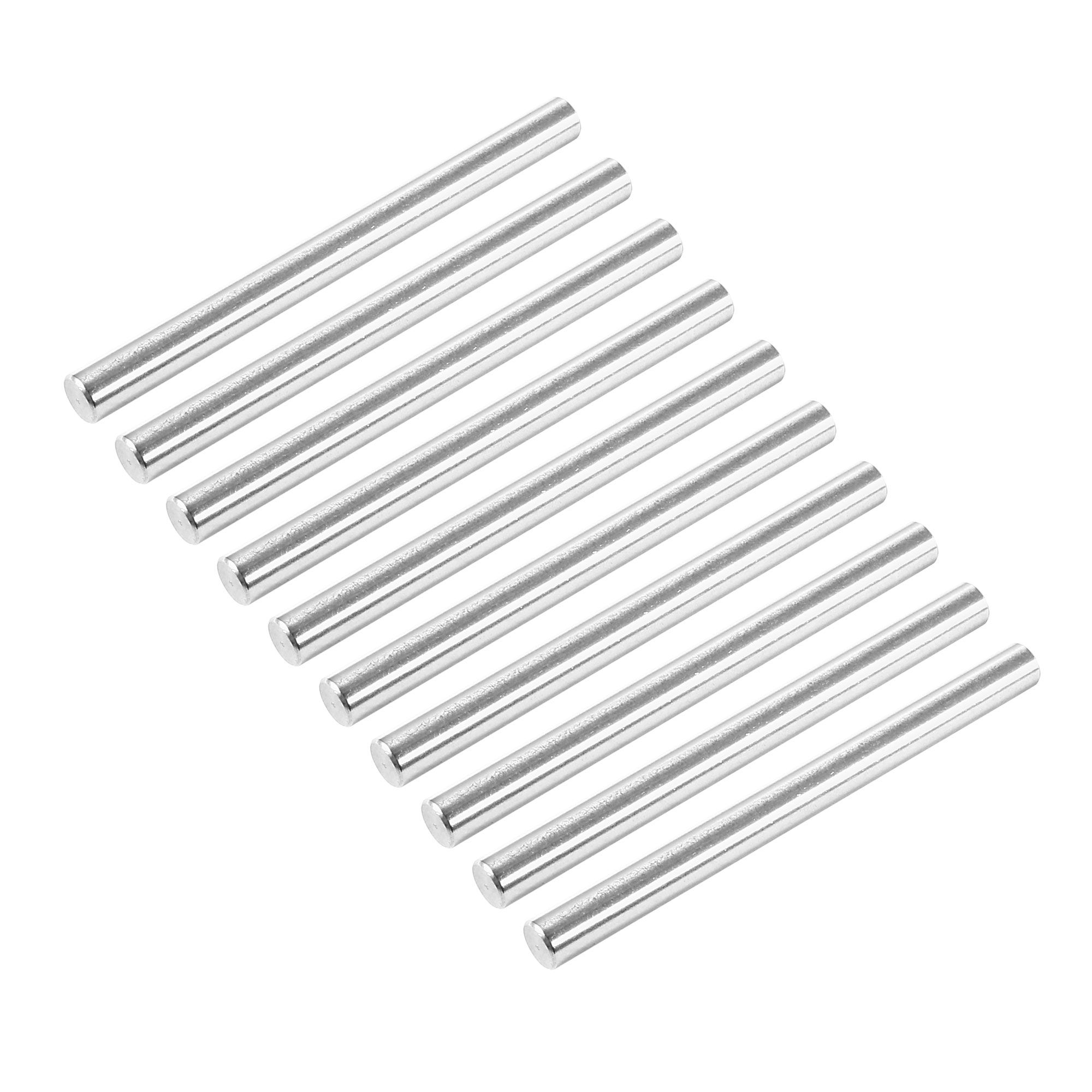 Lot De 5 Ressorts De Tension 0,5x4x60mm - Acier Inox 304 - Argent - Uxcell