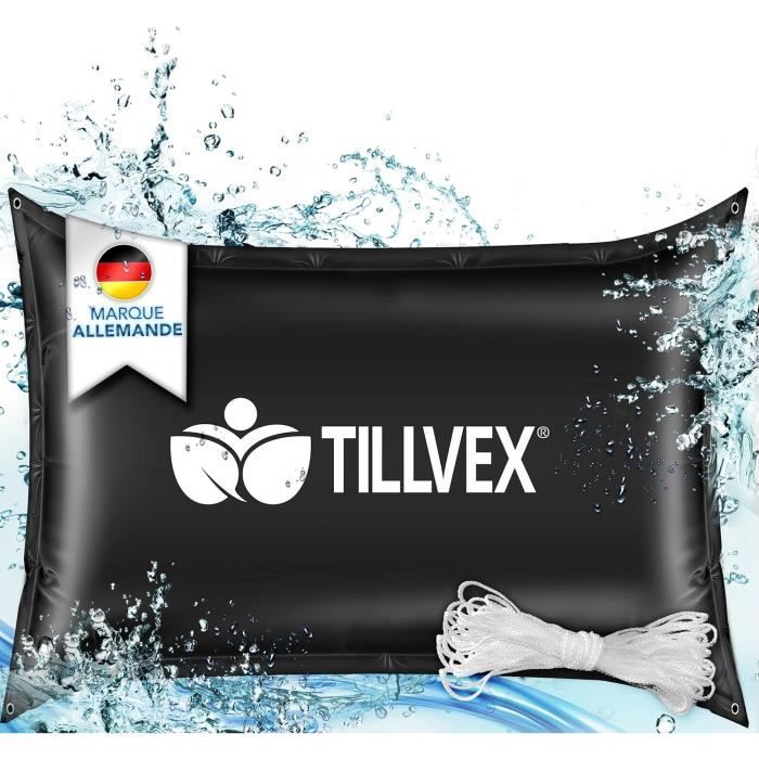 Coussin D'hiver Pour Piscine Hors-sol 120x240 Cm - PVC Renforcé, Résistant Au Gel, Avec Valve Et Kit De Réparation