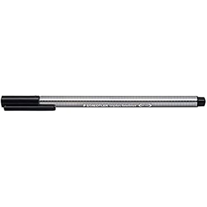 Rouleaux D'Encre PENTEL R50 - Lot De 12, Pointe Bille 0.4mm, Noir - Pour Stylos Fineliner