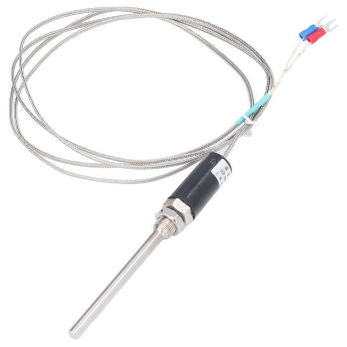 Lot De 5 Sondes De Température Thermocouple Type K - Pour Thermomètre - Matériau Fibre De Verre Et ABS
