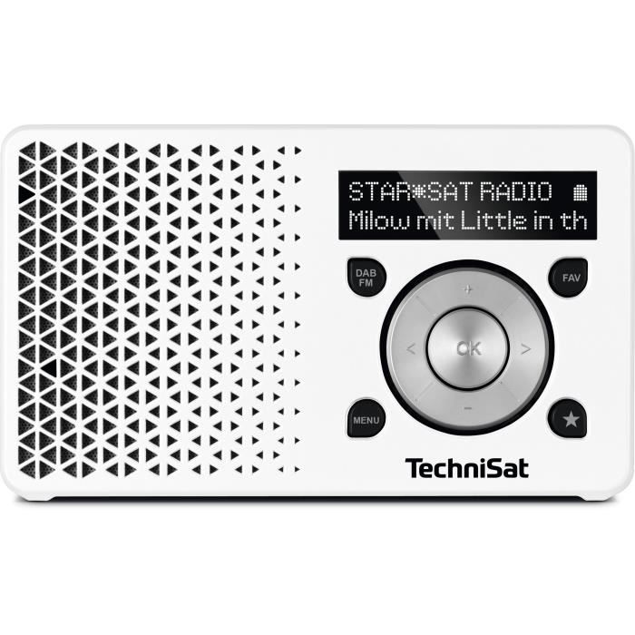 TechniSat DIGITRADIO 1 S DAB+ Stereo Portatile | Batteria Fino A 10 Ore, Display OLED, 2W RMS, Made In Germany - 3