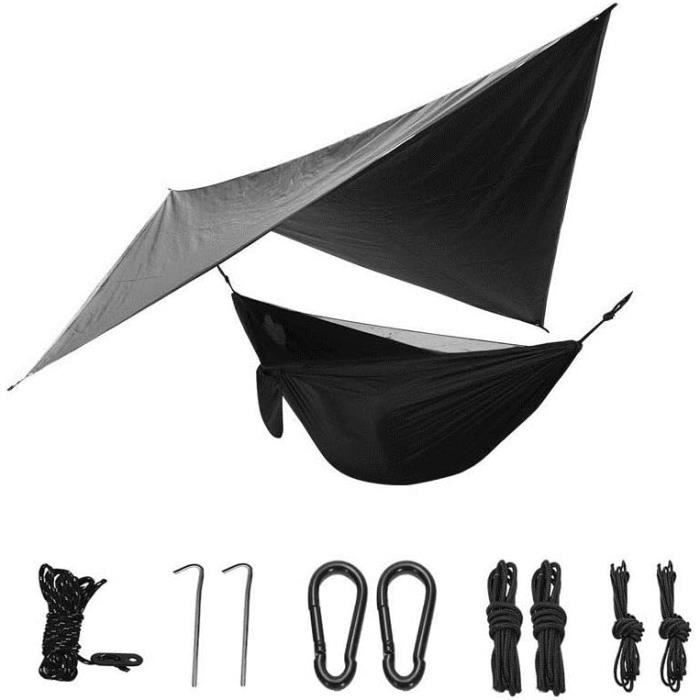 Hamac avec moustiquaire et housse de pluie