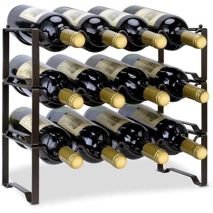 Cave à vin en bois Kit de Maison Miniature de Poupée, 1: 12 Casier à Vin de Maison de Poupée en Bois Armoire à Vin Meubles 111640 - Jeux - Jouets