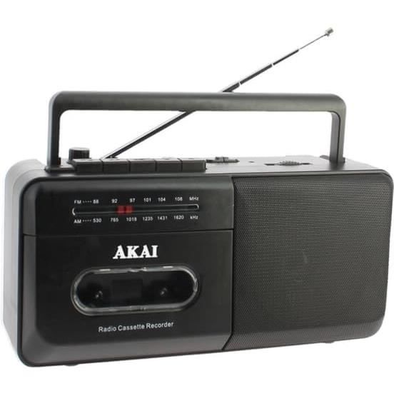 Boombox Beatfoxx Avec Cassette, CD, Radio, Bluetooth, USB - Lecteur/enregistreur, Portable, Piles Ou Secteur - Son Stéréo, Entrée AUX