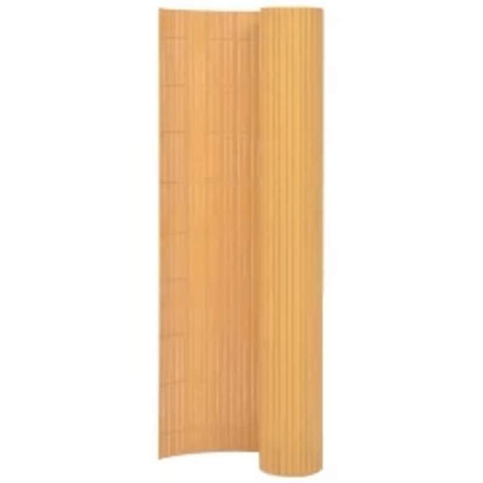 vidaXL Clôture de Jardin Double Face Store de Véranda Barrière de Jardin Pare-soleil Brise-vent Extérieur Arrière-cour 317153