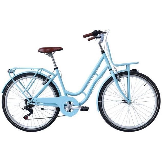 Wings V lo fille Retro 24 pouces 38 cm Fille 6SP V Brake Bleu ciel