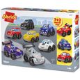 Coffret Fast Car Abrick Ecoiffier 10 véhicules pas cher