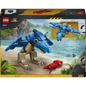 JURASSIC WORLD CAMP Cretaceous Savage Strike Velociraptor Rouge Neuf