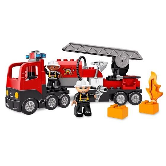 DUPLO Le camion des pompiers Cdiscount Jeux Jouets