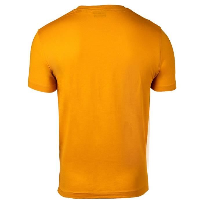 GANT T Shirt Homme uni Jaune Cdiscount Pr t Porter