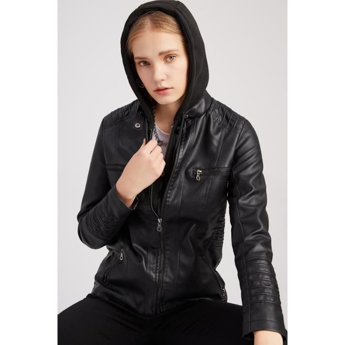 Veste capuche pour femme Veste d hiver longue Automne
