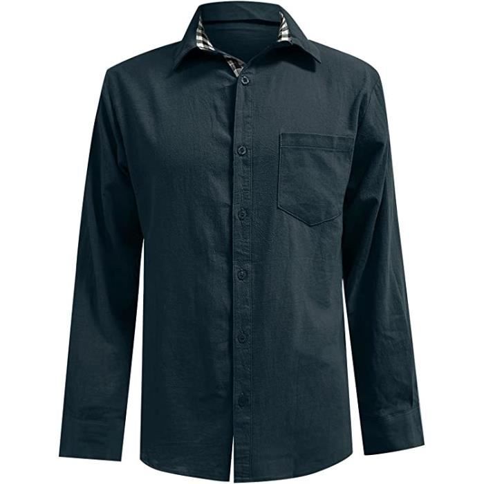 Chemise de travail cheap homme pas cher
