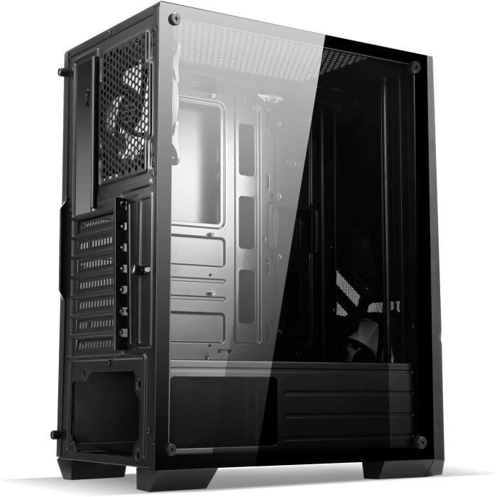SPIRIT OF GAMER DEATHMATCH 5 - Boitier PC Gaming ATX - MATX - Compatible MITX / 3 Ventilateurs