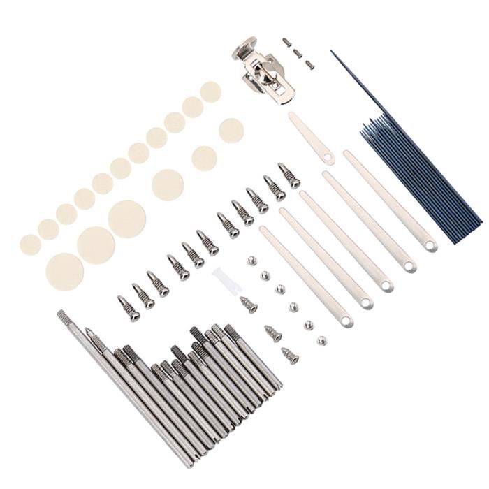 Kit D'entretien Et Réparation Pour Clarinette - 15 Pièces Plastique (tiges, Connecteurs, Bielle) - Pour Clarinette, Saxophone, Instruments à Vent - 3