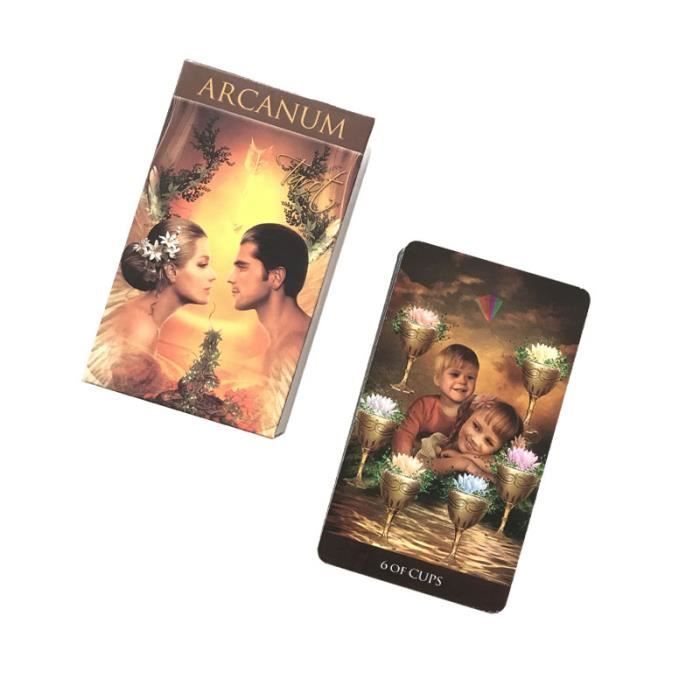 Lo Scarabeo Tarot Arcanum – 78 Cartes De Divination Et Oracle – Jeu Complet Pour Voyance
