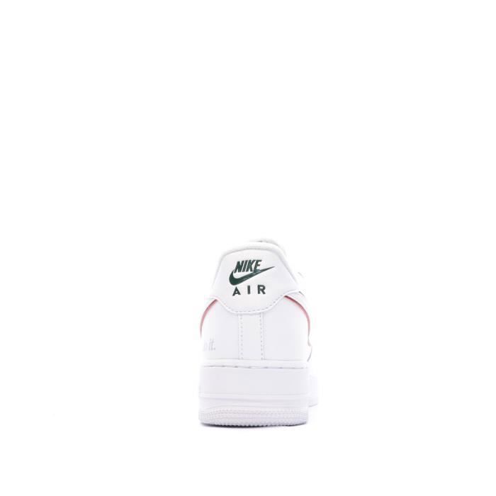 Baskets Blanches Homme Nike Air Force 1 Blanc Cdiscount Chaussures