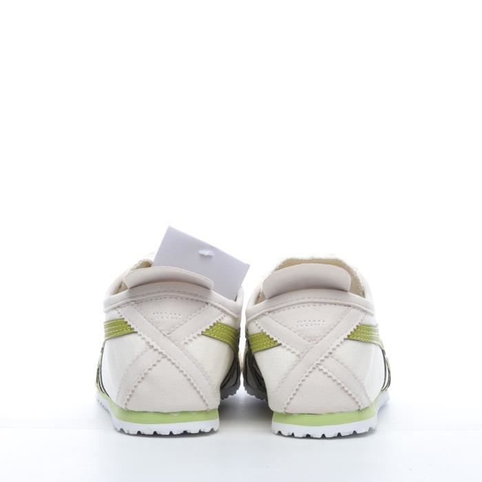 BASKETS Asicss Onitsuka Tiger Mexico 66 Blanc et vert 1183B772 102