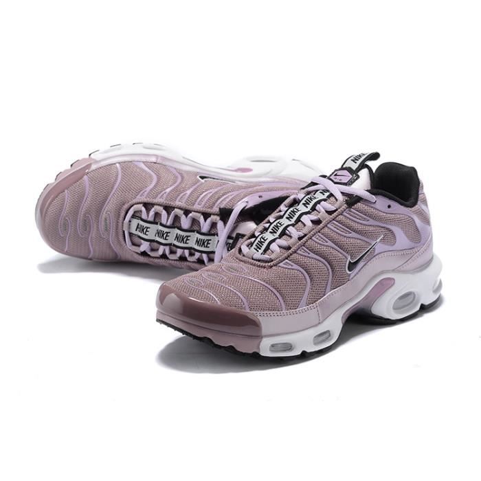 Baskets Nike Air Max TN Plus Femme Chaussures Entrainement de Sport Violet Gris Violet gris Cdiscount Chaussures