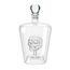 Décanteur Whisky Tête De Mort VB VIN BOUQUET 1L - Verre Transparent, Design Unique, Cadeau
