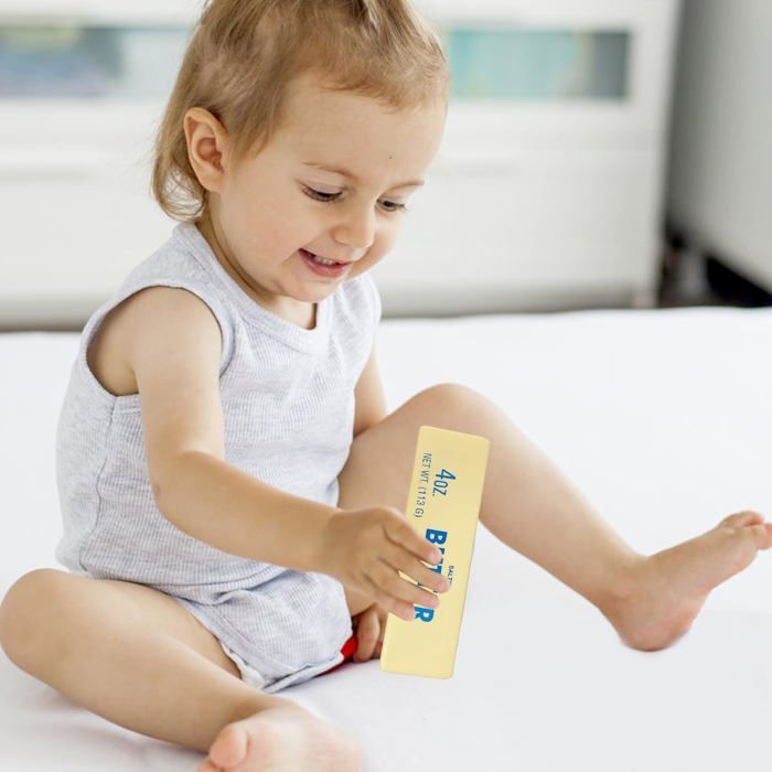 Squishy Fromage Jouet Anti-Stress à Presser, Bloc Fromage Réaliste à Montée Lente pour Enfant et Adulte - Jeux - Jouets
