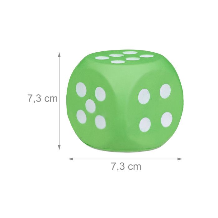 Jeu de 200 Dés souples en mousse - Jeux et jouets Learning Resources