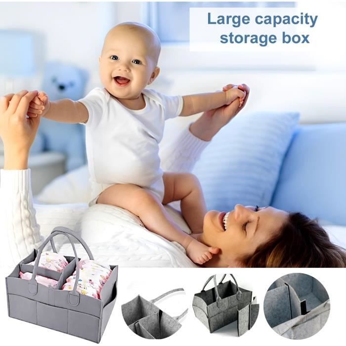 Panier De Rangement Tissé En Corde De Coton Bébé Panier à Linge Pliable