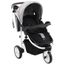 Poussette Bebe A 3 Roues Gris Et Noir Zy Achat Vente Landau Poussette Cdiscount