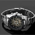 Montre squelette homme