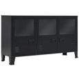 Buffet industriel noir