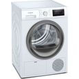 Sèche-linge pompe à chaleur SIEMENS WT45H001FR iQ300 - 8 kg - L60 cm - Classe A+ - Blanc-0
