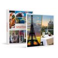 SMARTBOX - Paris en duo : visite de la tour Eiffel et dîner romantique avec vin ou champagne - Coffret Cadeau | 2 billets adulte pou-0