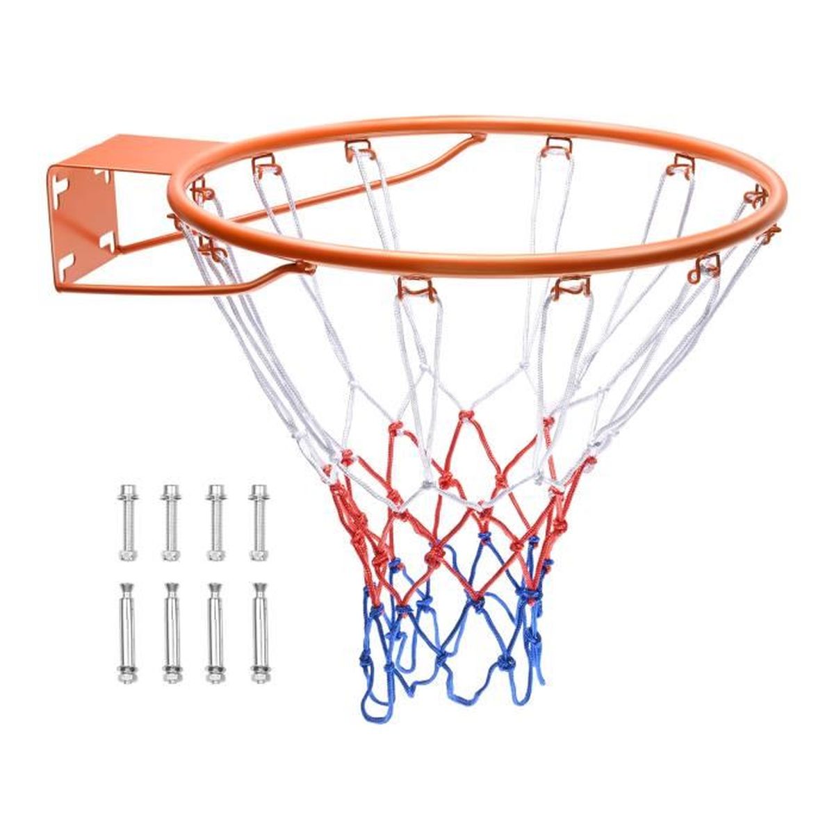VEVOR – Panier De Basket Mural 110 Cm – Panneau PC 2 Mm – Filet Nylon – Acier Renforcé – Intérieur/extérieur – Dès 6 Ans – Montage Facile