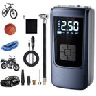 HIBA Compresseur à Air Portatif Gonfleur Pneus sans Fil 150PSI avec écran LCD,Pompe à Air Électrique pour Vélo /Moto/Trotinette