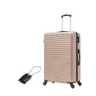 CELIMS FRANCE Valise Grande Taille 75cm 23kg | Valise CELIMS Weekend | Roues 360 | Cadenas |Champagne
