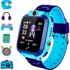 IAMS CHIEN Stillcool® Enfants Montre Intelligent Jeu Tactile Musique Calculatrice Caméra Montre Connectée pour Filles Garçons Kids Cadeaux Bleu
