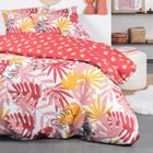 TODAY Parure de lit CRAZY AUDE Housse + 2 taies 220x240 cm en Polyester Rouge