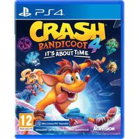 Jeu PS4 Crash Bandicoot 4: It's About Time - Activision - Mise à niveau gratuite vers PS5 - Action - 12+