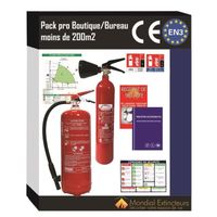 Kit Complet Spécial Boutique - Bureau -200m² - Materiel Incendie Ref: PPP7T4