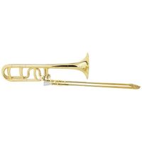 Classic Cantabile MardiBrass trombone tenor Sib-F en plastique doré