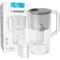 Wessper AquaClassic Basic gris, capacité 2,5L + 3 filtres