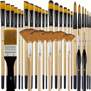 8 Pièces Pinceaux Peinture pour Enfants, Kit de Pinceaux Peinture Enfant 4 Couleurs Ronds et Plats pour Acrylique, Huile, Aquarelle, Débutants Artiste 8 Pièces Pinceaux Peinture pour Enfants, Kit de Pinceaux Peinture Enfant 4 Couleurs Ronds et Plats pour Acrylique, Huile, Aquarelle, Débutants Artiste