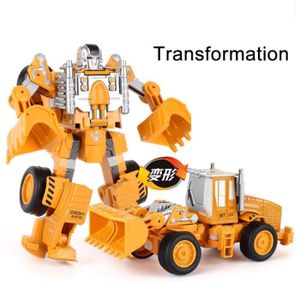 VOITURE - CAMION Bulldozer - Véhicules jouets pour enfants, grue, centre commercial, bulldozer, robot de transformation, voitu