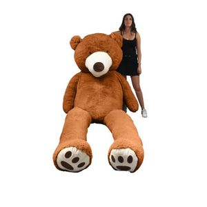 PELUCHE Banabear marron 340cm, Nounours géant, Ourson immense idéal pour cadeaux et anniversaires