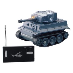 VOITURE - CAMION Gris - Mini Tank RC télécommandé, jouet pour enfan