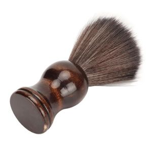 MOUSSE À RASER - GEL EBTOOLS brosse à raser pour hommes Brosse à barbe en mousse pour enlever la saleté portable Brosse à raser douce en nylon avec